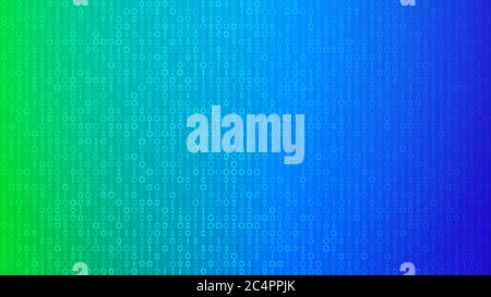 abstract background with green Blue Rings circles on Gradient Negative ...
