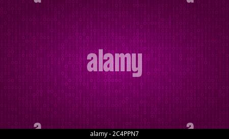 Abstract background of small rings and ellipses in purple colors. Stock Vector