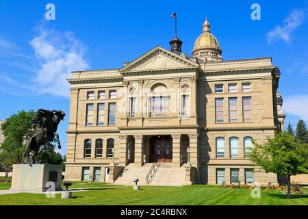 State Capitol,Cheyenne,Wyoming,USA Stock Photo