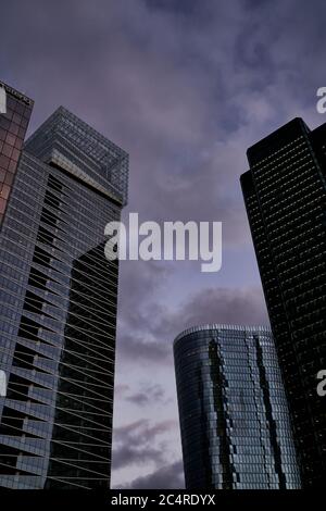 Sopra Steria headquarters, skyscrapers and office buildings in La ...