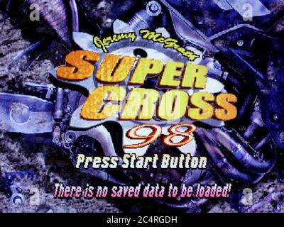 juego ps1 jeremy mcgrath super cross 98 - Acheter Jeux vidéo et consoles PS1 sur todocoleccion