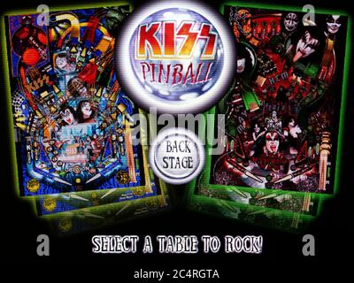 Kiss pinball outlet ps1