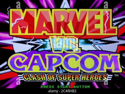 Marvel vs Capcom Clash of the Super Heroes - Sega Dreamcast Videogame ...