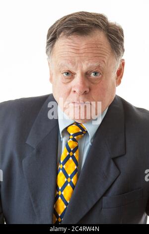 Portrait of Mature businessman Stock Photo