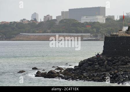 Dakar seafront skyline Stock Photo