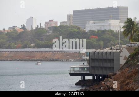 Dakar seafront skyline Stock Photo