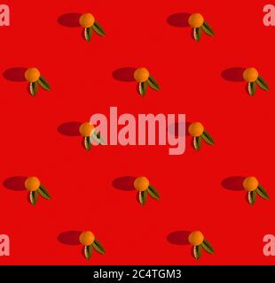 abstract red color background with square pattern Stock Photo - Alamy