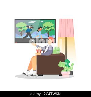 Policy news, vector flat style design illustration Stock Vector