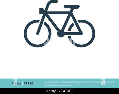 Bike Icon Vector Logo Template Illustration Design. Vector EPS 10. Stock Vector