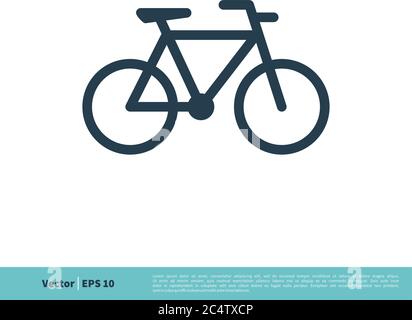 Bike Icon Vector Logo Template Illustration Design. Vector EPS 10. Stock Vector