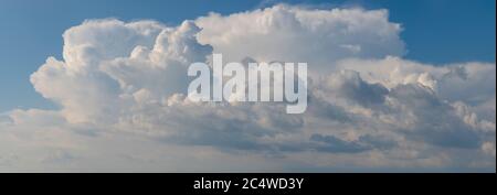 Cumulonimbus cloud-Panorama Stock Photo