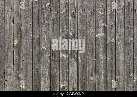 Natural grey barn wood wall. Wall texture background pattern. Stock Photo