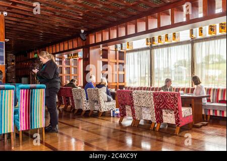 Bantry, West Cork, Ireland. 29th June, 2020. The irish government relaxed more Coronavirus restrictions today as the country enters Phase 3 of reopening. The Maritime Hotel reopened this afternoon and fully complied with Covid-19 safety guidelines. Credit: AG News/Alamy Live News Stock Photo