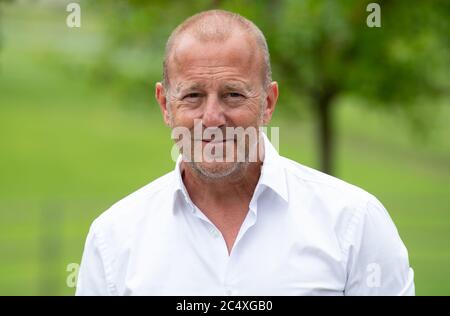 29 June 2020, Bavaria, Weßling: Heino Ferch, actor, recorded at a press event at Circus Krone Farm. Photo: Sven Hoppe/dpa Stock Photo