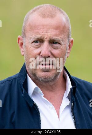 29 June 2020, Bavaria, Weßling: Heino Ferch, actor, recorded at a press event at Circus Krone Farm. Photo: Sven Hoppe/dpa Stock Photo