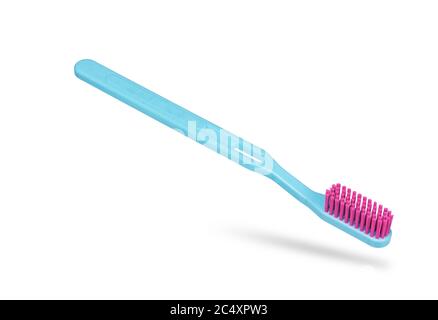 Toothbrush Isolated on white background. Tooth brush with clipping path Stock Photo