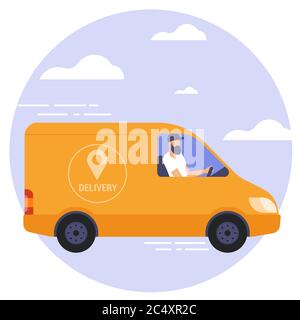 Delivery Truck Icon Stock Vector