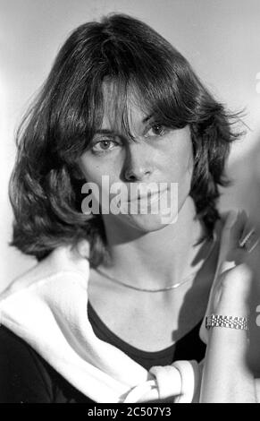 Actress Kate Jackson at Jane Fonda's Workout in Beverly Hills, CA, 1980 Stock Photo