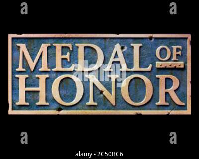 Medal of Honor - Sony Playstation 1 PS1 PSX - Editorial use only Stock Photo
