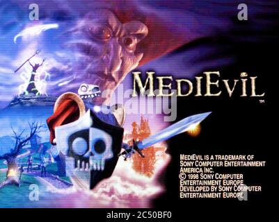 Medievil 1 - PS1 PlayStation 1 : : Videogiochi