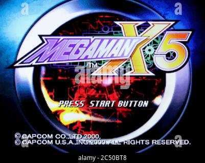Mega Man X5 Sur PlayStation 1 – PAL, Français, Très Bon état (sans Notice)