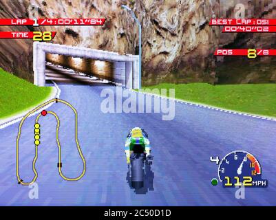 Moto Racer 2  (PS1) Gameplay 