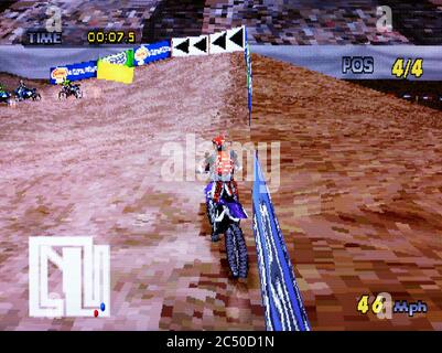 Motocross Mania (PS1 Gameplay) 