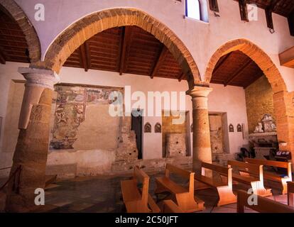 Santa Maria dei Greci Church is a gem of the Agrigento old town, including impressive works of art dating back to the 14th century, Sicily, Italy Stock Photo