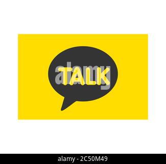 Message app KakaoTalk logo. KakaoTalk app on Google Play Store 