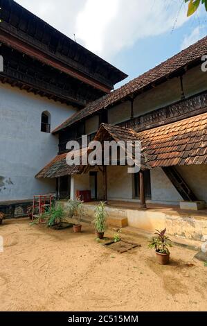 Mantrashala of Padmanabhapuram palace at Tamil Nadu Stock Photo