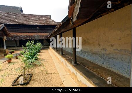 Mantrashala of Padmanabhapuram palace at Tamil Nadu Stock Photo