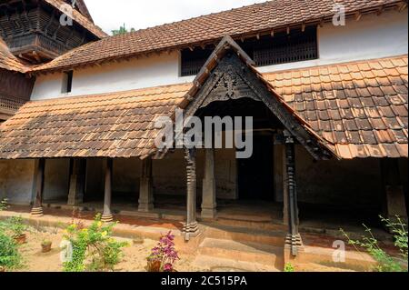 Mantrashala of Padmanabhapuram palace at Tamil Nadu Stock Photo