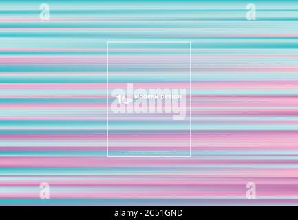 Abstract hologram line of colorful design futuristic cover background. Decorate for ad, poster, artwork, template, print. illustration vector eps10 Stock Vector