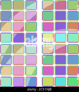 Abstract vector background of colorful tiles Stock Vector