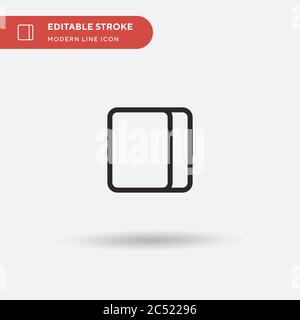 Clay Simple vector icon. Illustration symbol design template for web mobile UI element. Perfect color modern pictogram on editable stroke. Clay icons for your business project Stock Vector