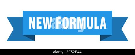 new formula ribbon. new formula isolated band sign. new formula banner Stock Vector