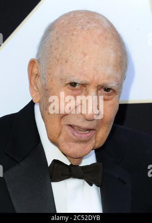 Beverly Hills, Ca. 11th Apr, 2020. Carl Reiner at the 2015 TV Land Awards at the Saban Theater on April 11, 2015 in Beverly Hills, California. Credit: Pgsk/Media Punch/Alamy Live News Stock Photo