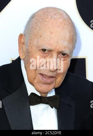 Beverly Hills, Ca. 11th Apr, 2020. Carl Reiner at the 2015 TV Land Awards at the Saban Theater on April 11, 2015 in Beverly Hills, California. Credit: Pgsk/Media Punch/Alamy Live News Stock Photo