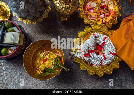 Ho Chi Minh city, Vietnam - June 28 2020: View of Khmer wedding, this is a traditional wedding follow Khmer culture,people in the traditional clothing Stock Photo