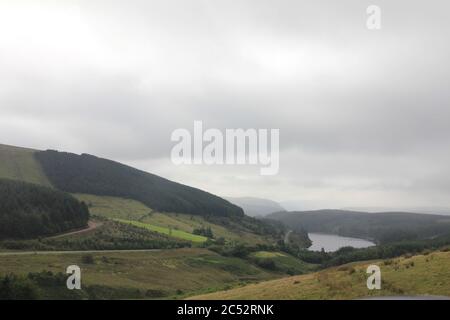 The backroads of North-Wales Stock Photo