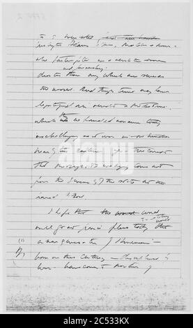 Inaugural Address, Kennedy Draft, 01-17-1961 (Page 2 of 9) (5285429547). Stock Photo