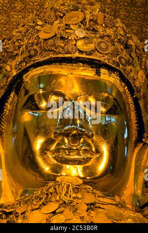 Mahamuni Buddha. Mandalay. Myanmar Stock Photo