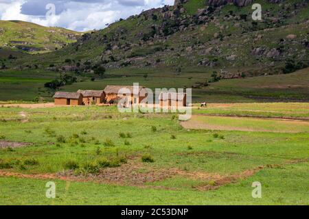 A landscape shot of the island of Madagascar Stock Photo