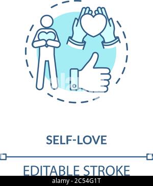 Have positive mental attitude turquoise concept icon Stock Vector Image ...