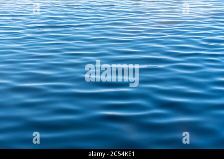 Water surface sea or ocean with sunlight as background Stock Photo