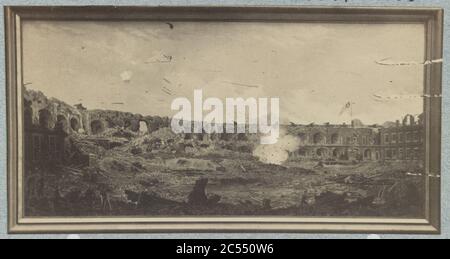 Interior view of Fort Sumter in 1864 (i.e. 1863) Stock Photo