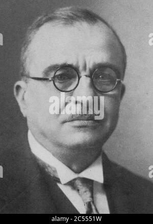Ioannis Metaxas 1937 cropped (cropped). Stock Photo