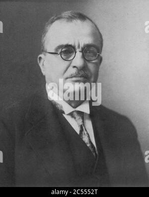 Ioannis Metaxas 1937 cropped. Stock Photo