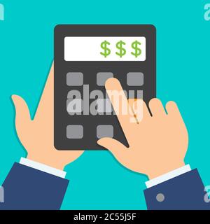Vector Business or Finance Category Flat Minimal Style Colorful Icon Stock Vector