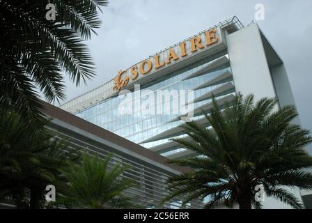 The Solaire Resort and Casino in Manila as seen from Manila Bay,  Philippines Stock Photo - Alamy